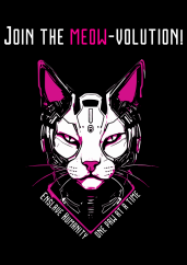 Tričko - Join the Meow-volution!